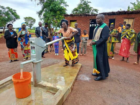 Kajombo Village's First Christmas with Clean Water